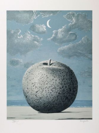 Lithographie Magritte - Souvenir de Voyage