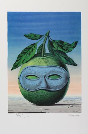Lithographie Magritte - Souvenir de Voyage (Memory of a Voyage)