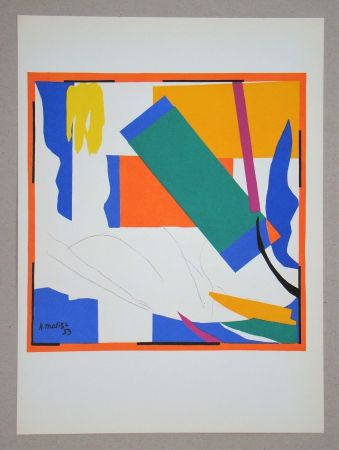 Lithographie Matisse (After) - Souvenir d'Océanie, 1953