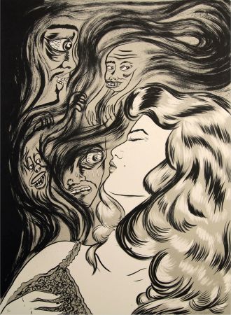 Lithographie Lakra (Dr.) - Soñando (Cautivos)