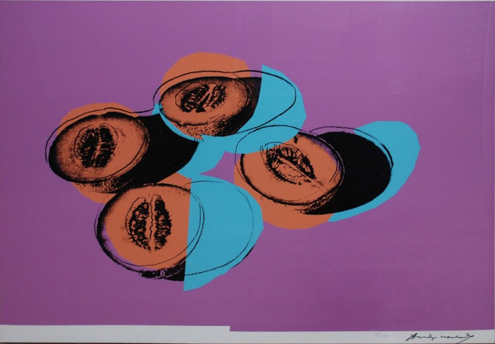 Siebdruck Warhol - Space Fruit: Cantaloupes II (FS II.198)