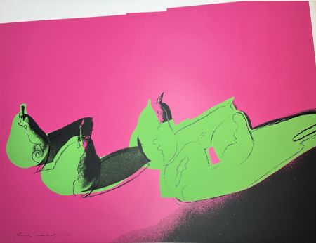 Siebdruck Warhol - Space Fruit: Still Lifes, Pears (FS II.203)