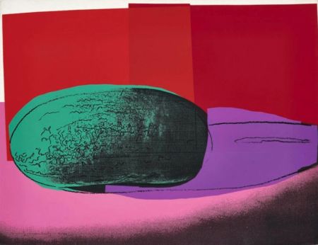 Siebdruck Warhol - Space Fruit: Watermelon FS II.199