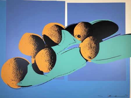 Siebdruck Warhol - Space Fruits: Cantaloupes I, II.201 from the Space Fruits: Still Lifes portfolio
