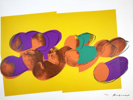 Siebdruck Warhol - Space Fruits: Peaches II, II.202 from the Space Fruits: Still Lifes portfolio