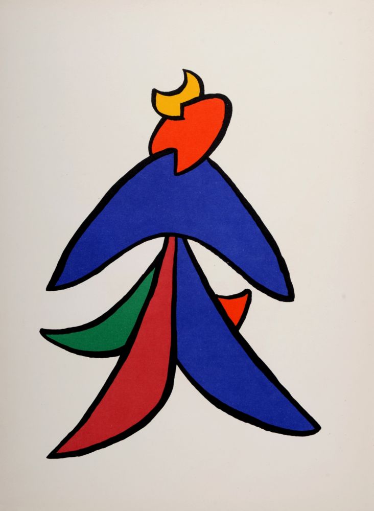 Lithographie Calder - Stabiles #C, 1963