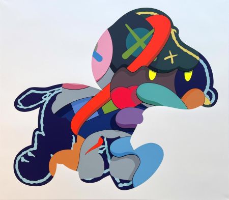 Siebdruck Kaws - Stay Steady