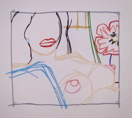 Multiple Wesselmann - Steel Drawing: From Nude Painting