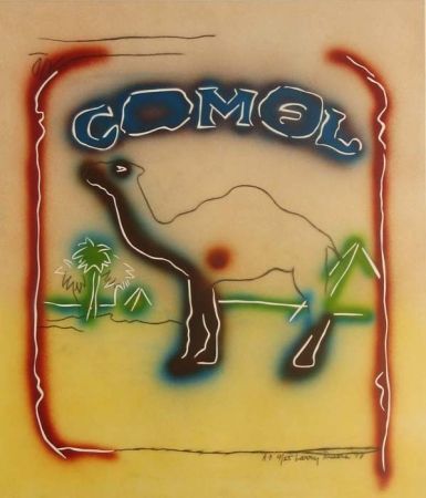 Lithographie Rivers - Stencil Camel