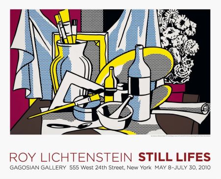 Plakat Lichtenstein - Still Life with Palette