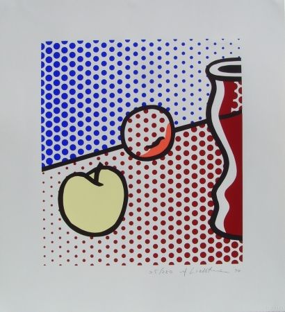 Siebdruck Lichtenstein - Still Life with Red Jar