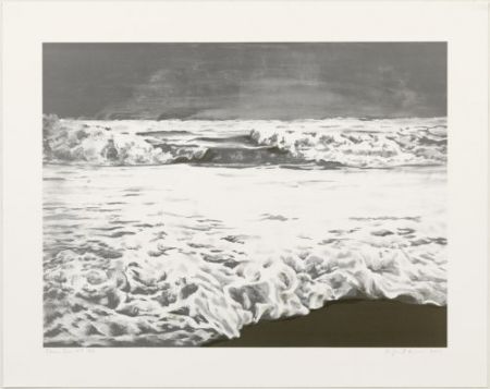 Lithographie Gornick - Storm sea