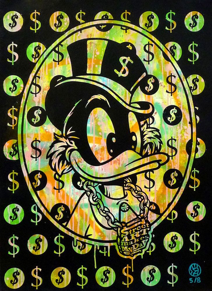 Siebdruck Speedy Graphito - Street Art Makes My Day