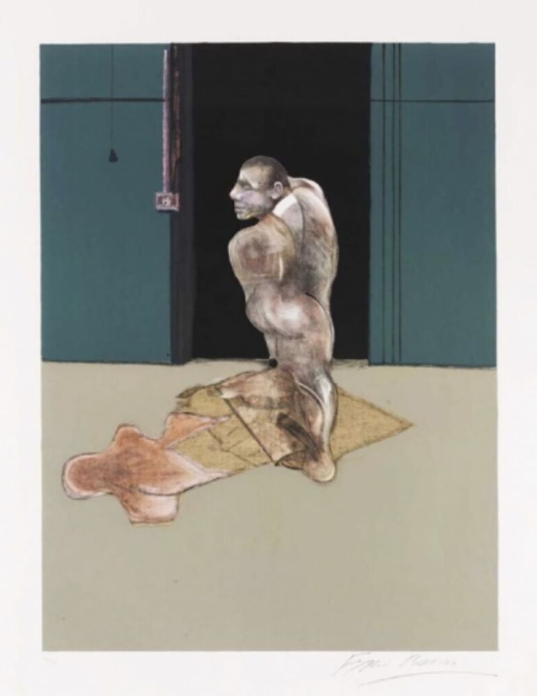 Lithographie Bacon - Study for a portrait of John Edwards (s.9495)