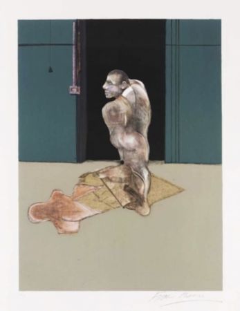 Lithographie Bacon - Study for a portrait of John Edwards (s.9495)