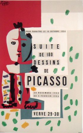 Lithographie Picasso - Suite de 180 Dessins de Picasso