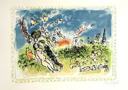 Lithographie Chagall - Summer's Dream
