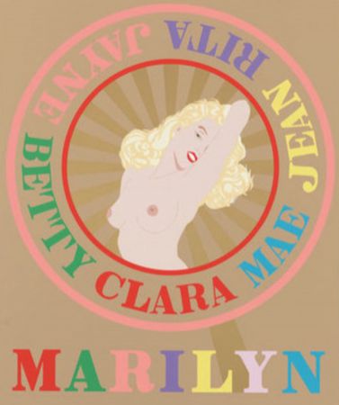 Siebdruck Indiana - Sunburst Marilyn