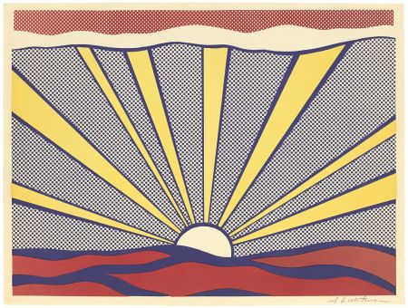 Lithographie Lichtenstein - Sunrise