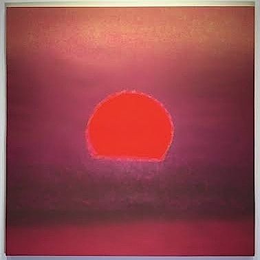 Siebdruck Warhol - Sunset