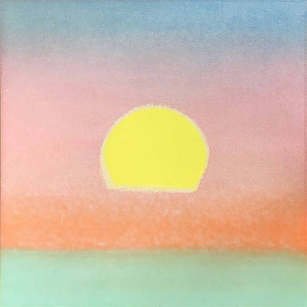 Siebdruck Warhol - Sunset (FS II.85) (Unique