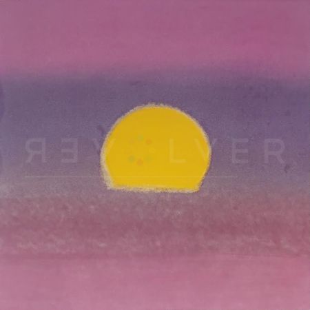 Siebdruck Warhol - Sunset (Purple/Yellow/Pink)