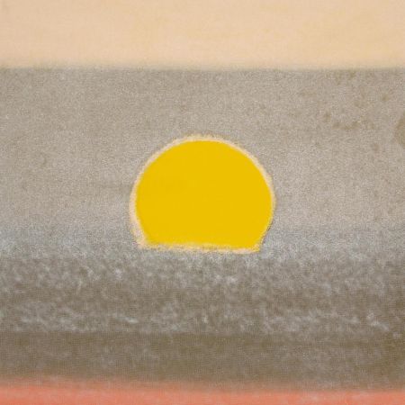 Siebdruck Warhol - Sunset (Yellow)