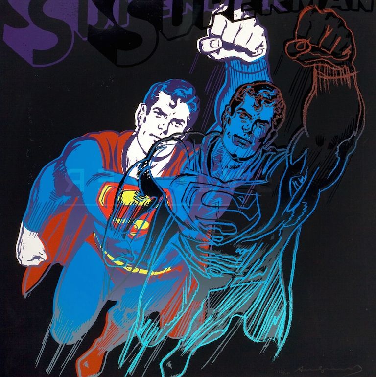 Siebdruck Warhol - Superman (FS II.260)