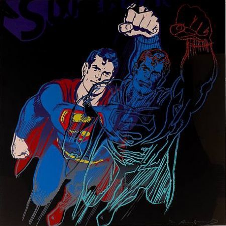 Siebdruck Warhol - Superman (II.260) From Myths portfolio