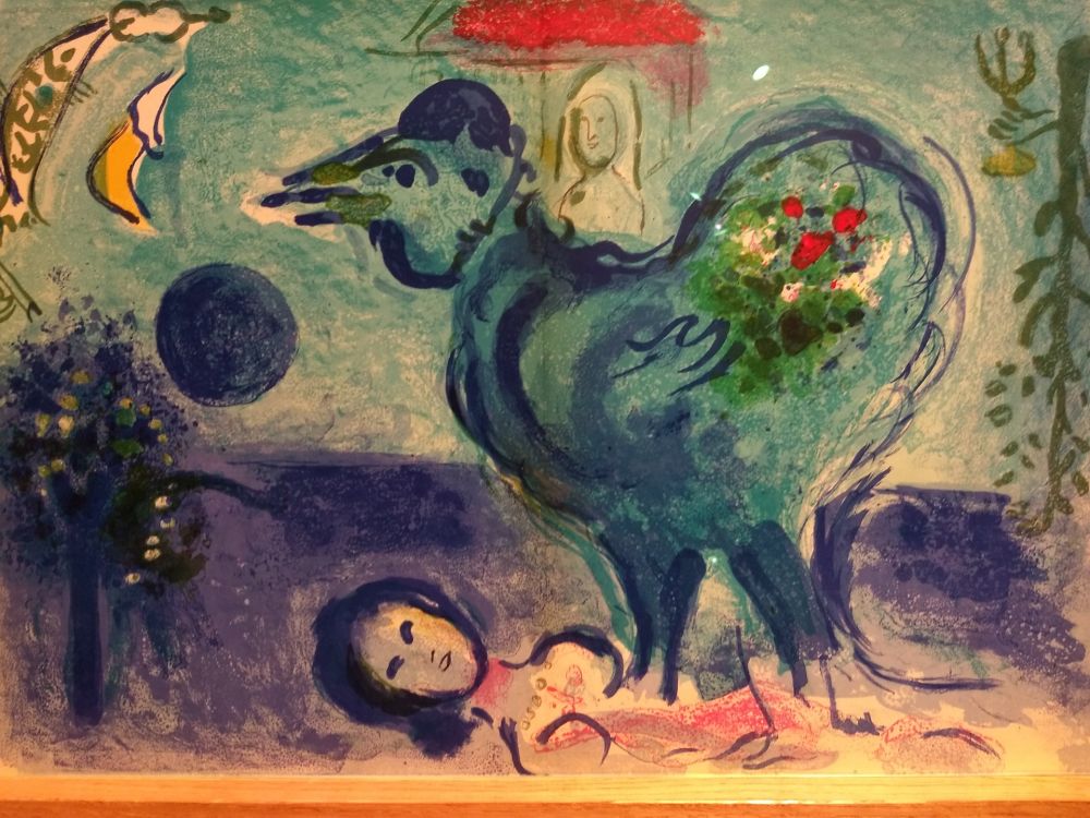Illustriertes Buch Chagall - Sur quatre murs