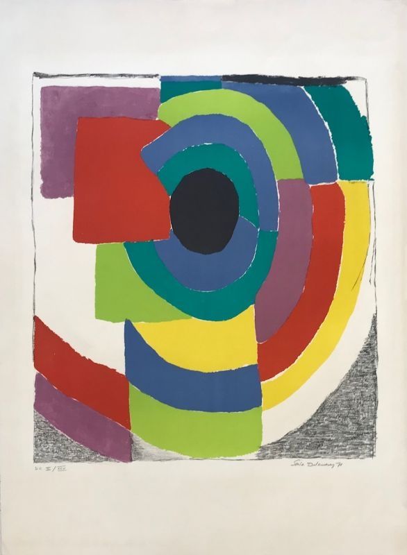 Lithographie Delaunay - Syncopée 
