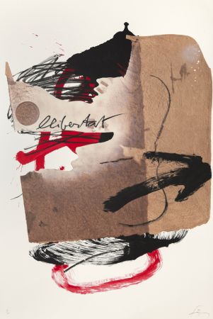 Lithographie Tàpies - Séoul