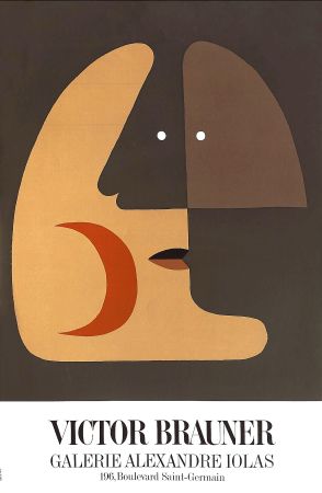Siebdruck Brauner - Sérigraphie Galerie Alexandre Iolas, 1972
