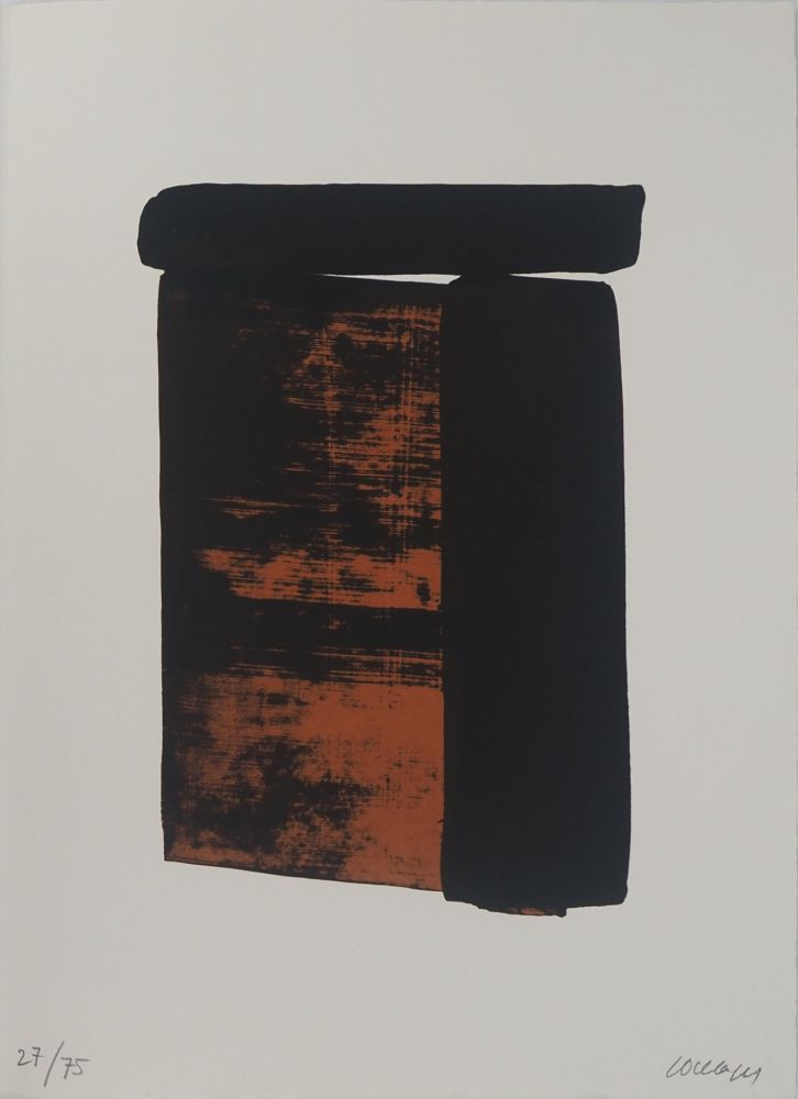 Siebdruck Soulages - Sérigraphie n°12