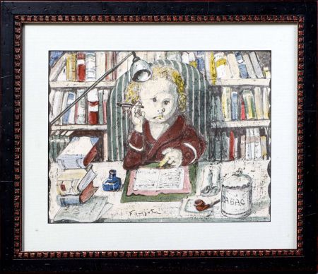 Lithographie Foujita - 