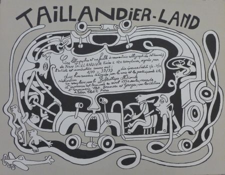Lithographie Taillandier - Taillendier Land