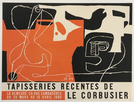 Lithographie Le Corbusier - Tapisseries Recentes – The Die is Cast