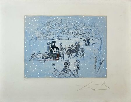 Stich Dali -  Tauramachie Surrealiste The Piano In The Snow