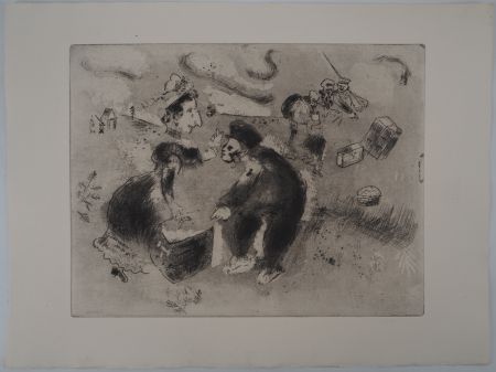 Stich Chagall - Tchitchikov douanier