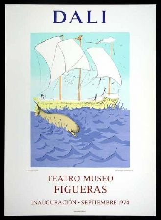Plakat Dali - Teatro Museo Figueras.