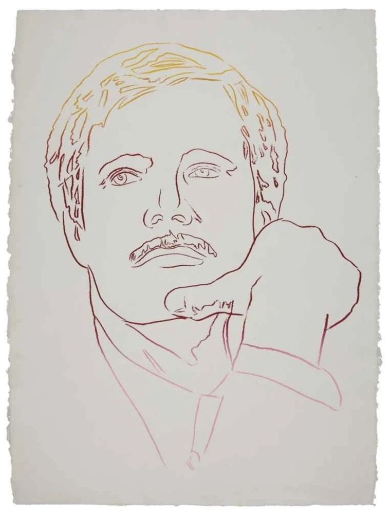 Siebdruck Warhol - Ted Turner