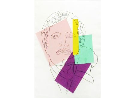 Siebdruck Warhol - Ted Turner