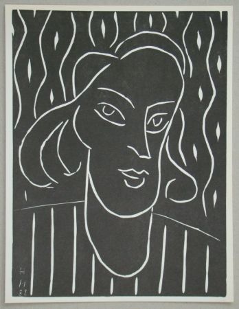 Linolschnitt Matisse - Teeny, 1938