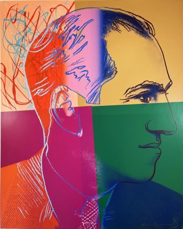 Siebdruck Warhol - Ten Portraits of Jews of the Twentieth Century: George Gershwin II.231