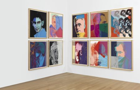 Siebdruck Warhol - Ten Portraits of Jews of the Twentieth Century Trial Proof (Full Suite)