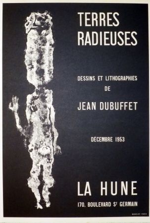 Lithographie Dubuffet - Terre radieuse, la hune