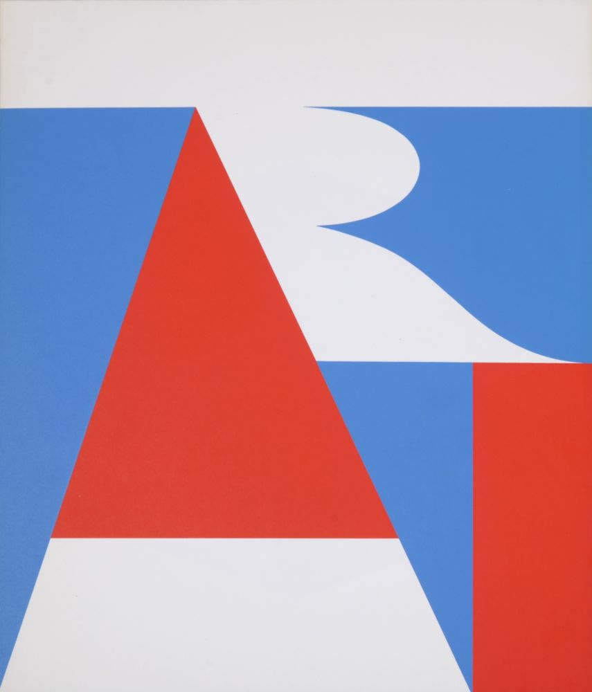 Siebdruck Indiana - The American Art, 1971