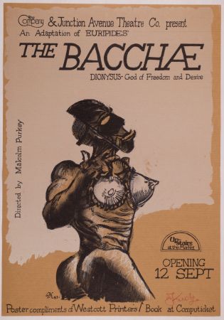 Siebdruck Kentridge - The Bacchae