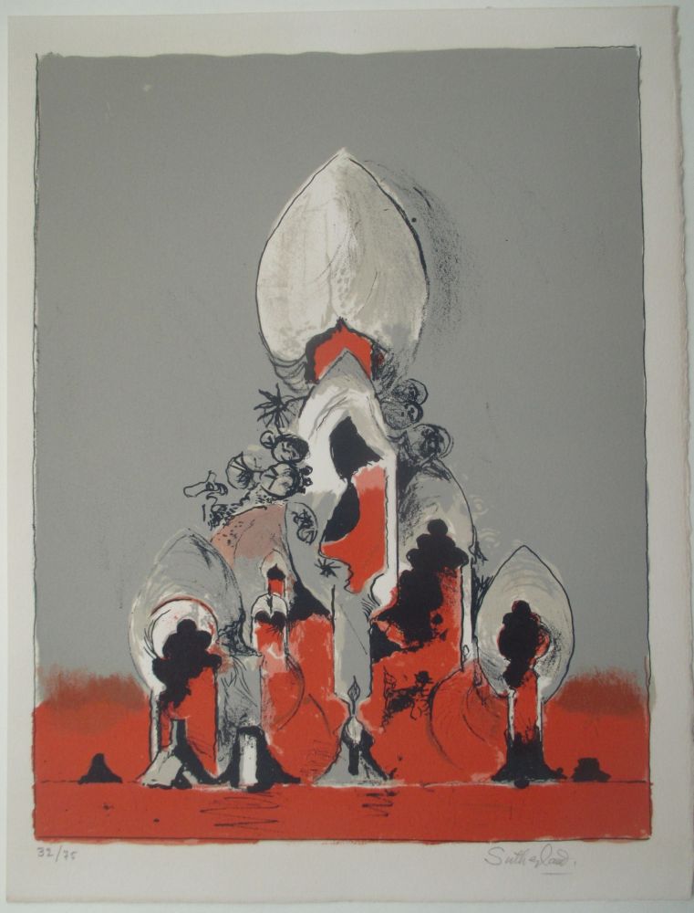 Lithographie Sutherland - The Cathedral I