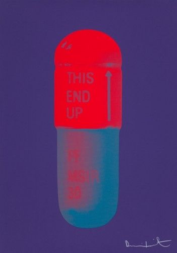 Multiple Hirst - The Cure (violet/electric red/powder blue)